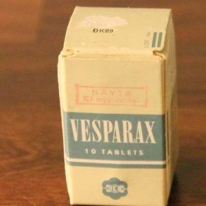 BRALLOBARBITAL (VESPARAX) 25MG Name: Brallobarbital (Vesparax) Dosage: 25mg
